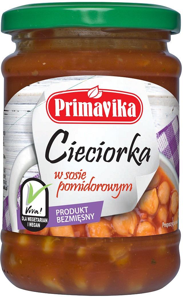 Cieciorka w sosie pomidorowym ? zdrowe danie gotowe nie tylko dla wegetarian