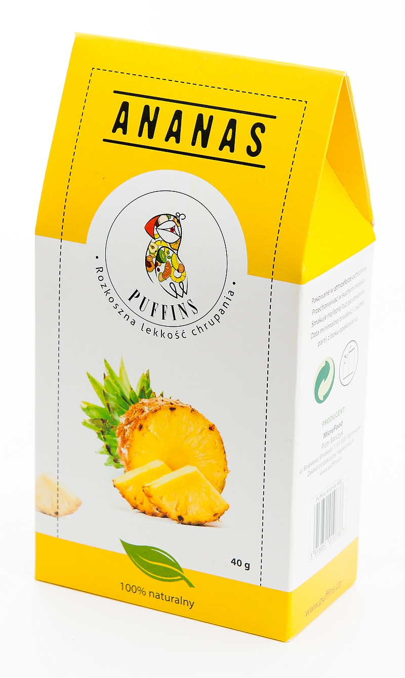 Puffingowany Ananas Puffins