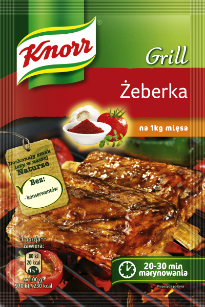 Przyprawy z linii Grill od marki Knorr