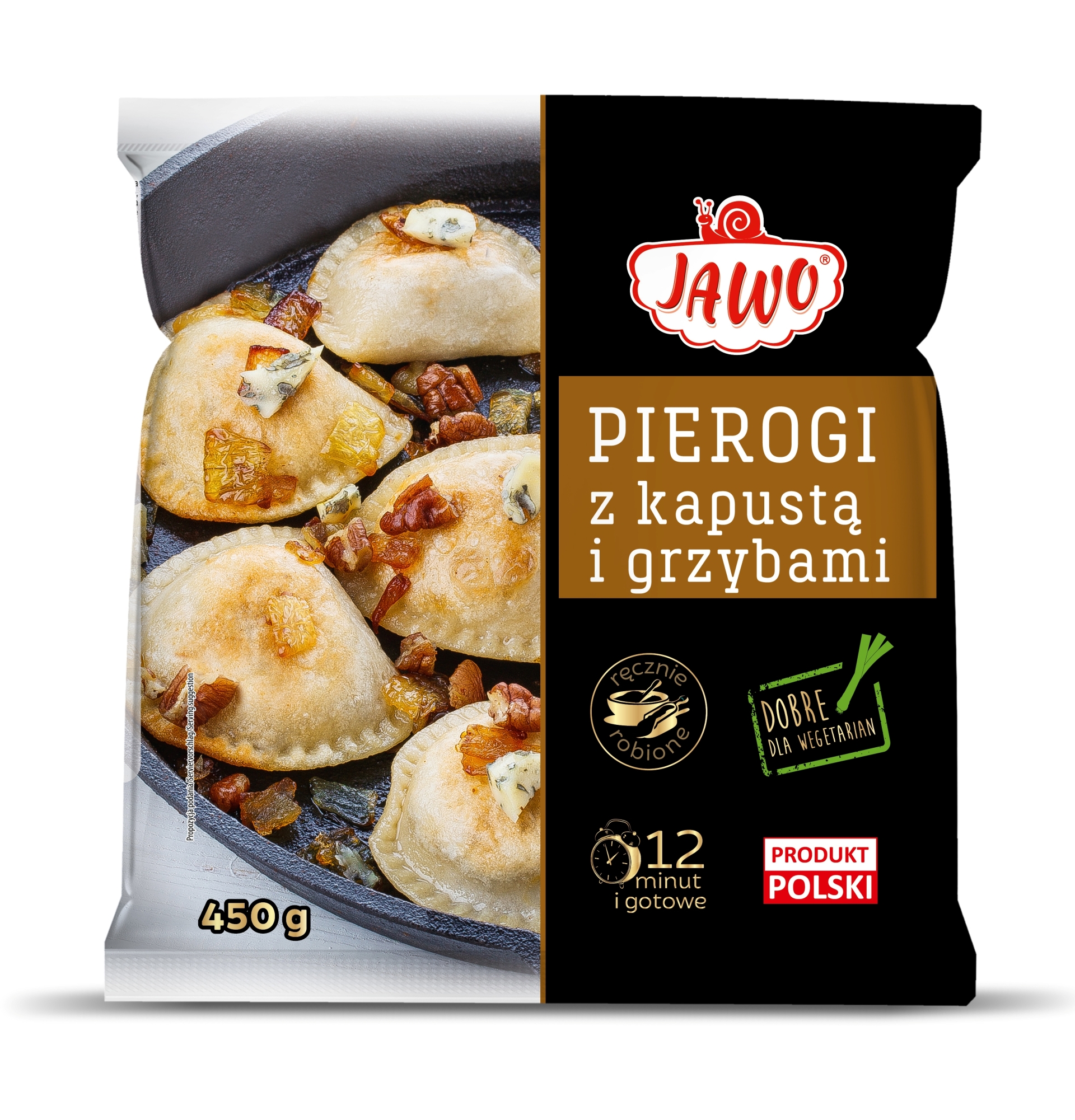 Pierogi z kapustą i grzybami