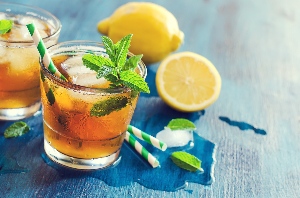 Lemoniady na bazie herbaty: arbuzowa i miętowo-cytrynowa