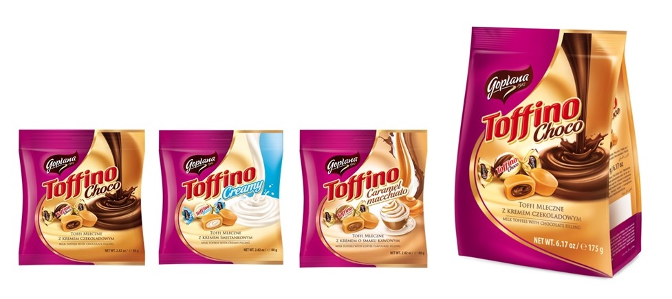 Nowe smaki Goplana Toffino: Creamy i Caramel macchiato!