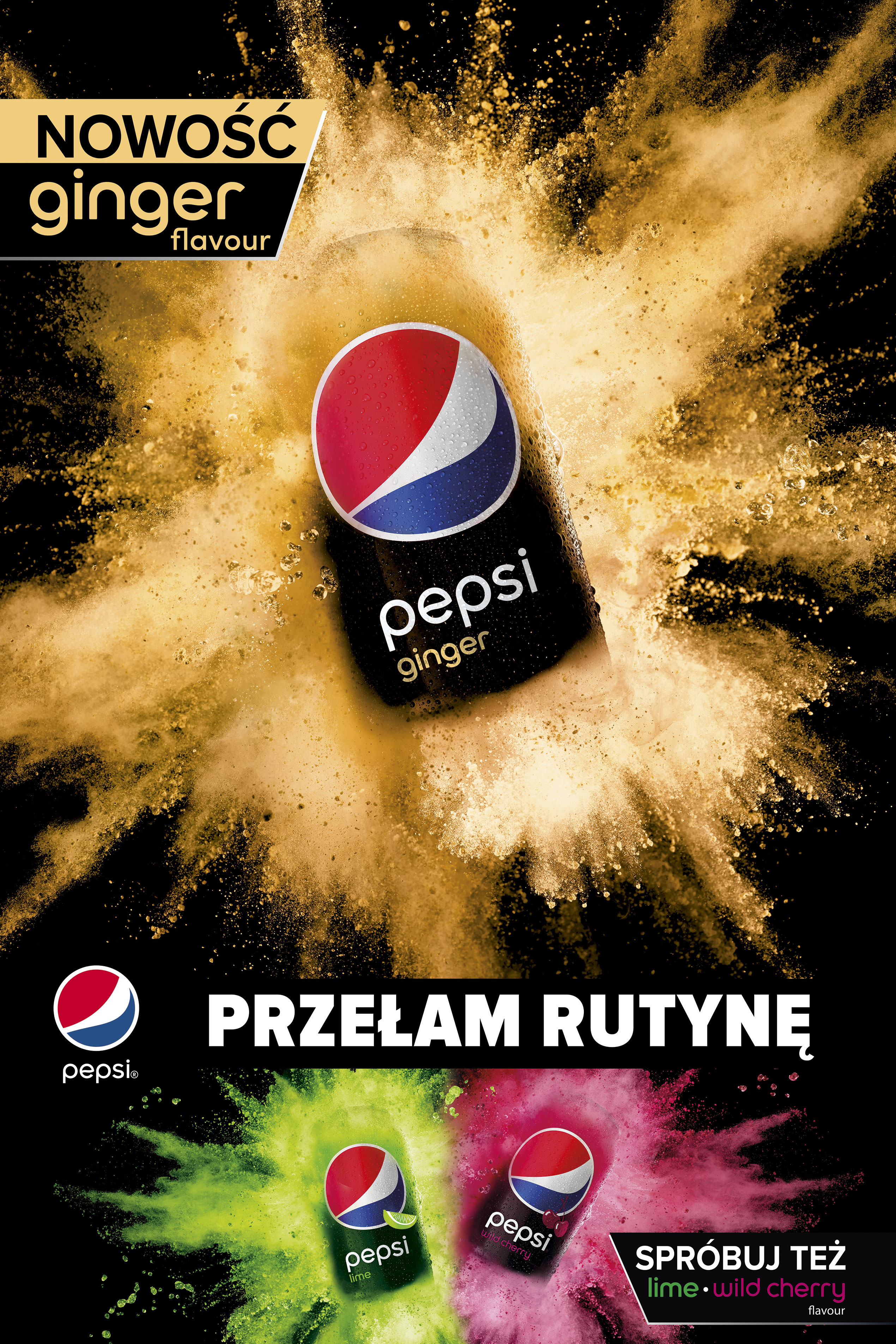 Przełam rutynę i nie daj się nudzie – spróbuj nowej Pepsi Ginger o smaku imbirowym