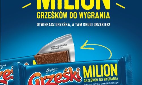 Otwierasz Grześka, a tam drugi Grzesiek! W sumie okrągły milion wafli jest do wygrania w loterii, która potrwa od maja do końca czerwca.